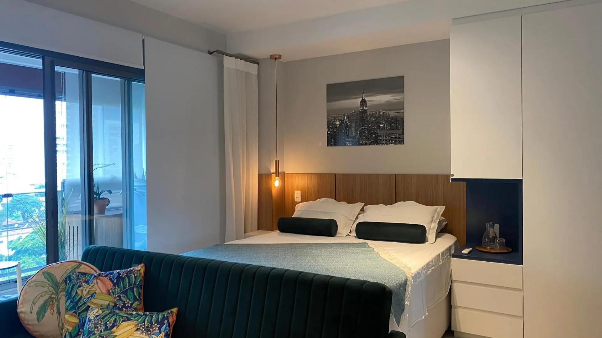 Eden Brooklin O Ap Das Estrelas - Ar-Condicionado Garagem Sao Paulo Apartment